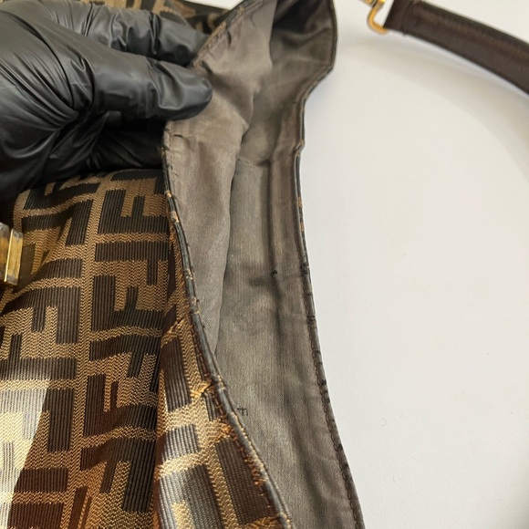 Fendi ZUcca Shoulder Bag - Picture 14 of 16